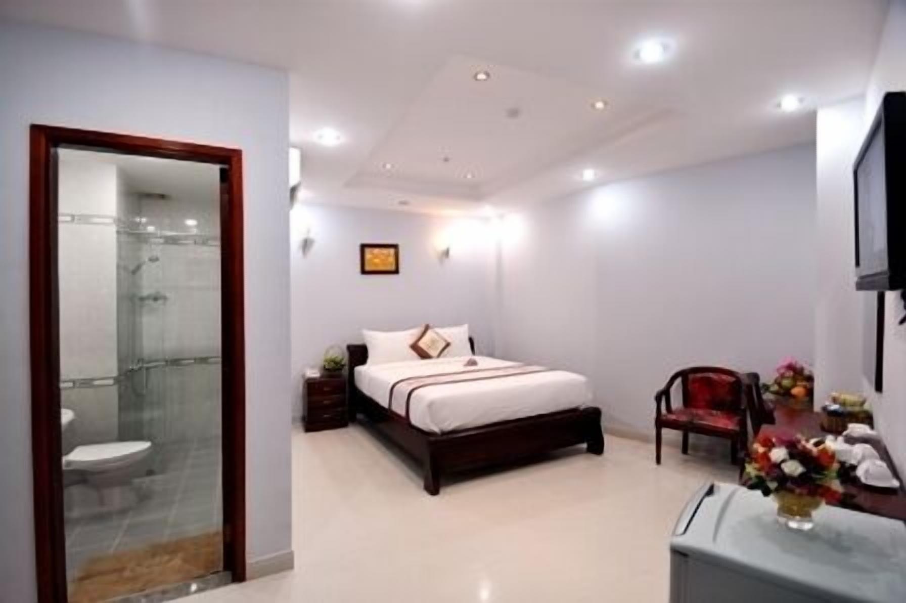 Hanz Vuong Quang Hotel Ho Chi Minh-staden Exteriör bild