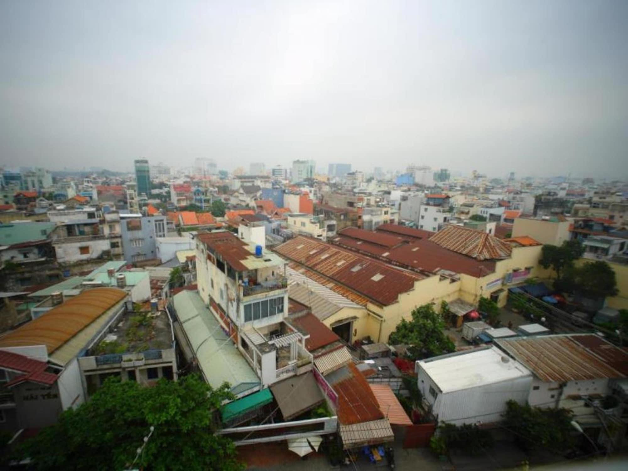 Hanz Vuong Quang Hotel Ho Chi Minh-staden Exteriör bild