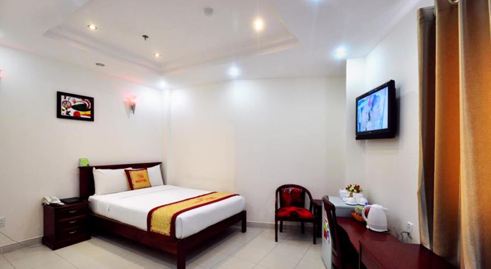 Hanz Vuong Quang Hotel Ho Chi Minh-staden Exteriör bild
